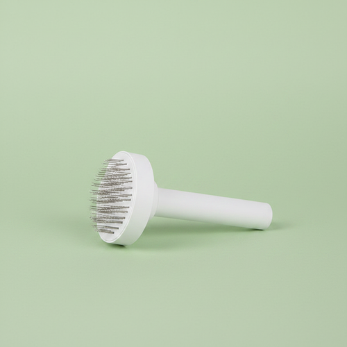 Peigne autonettoyant blanc